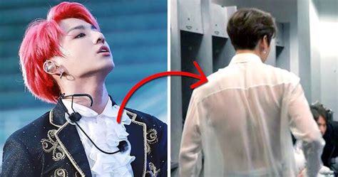 Вот как однажды Юнги отреагировал на прозрачную рубашку Чонгука - K-pop