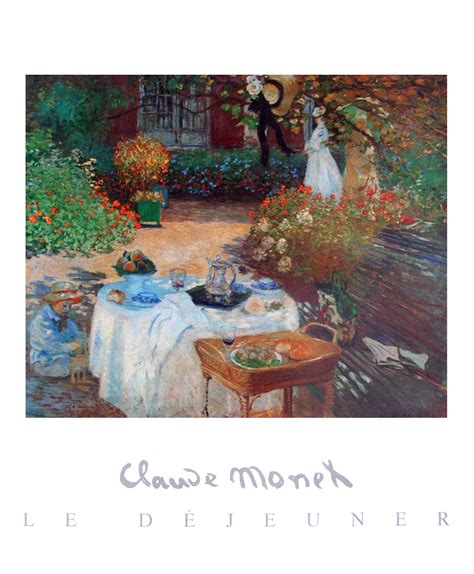 Le Dejeuner by Claude Monet | Classic Prints