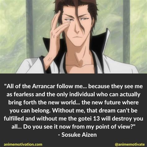 The 29+ Best Sosuke Aizen Quotes Bleach Fans Will Love!