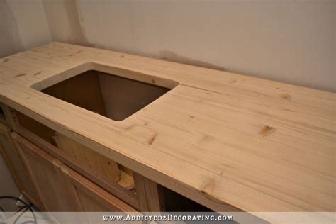 diy butcher block kitchen countertops    kitchen