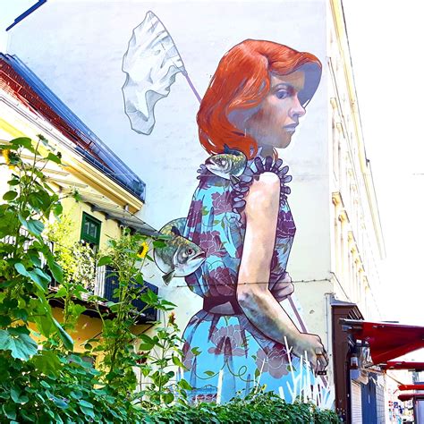 Fish Huntress by Bezt (Etam Cru) - Street Art Cities