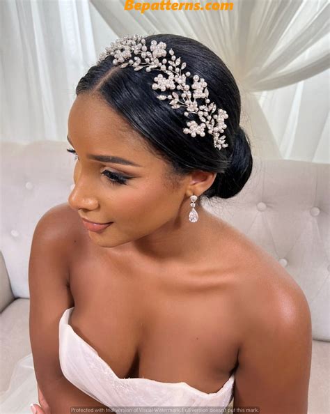 Tressed to Impress: Jaw-Dropping Bridal Hairstyles for Black Brides