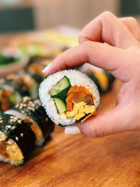 How to make korean kimbap ? - Namhan South Korea