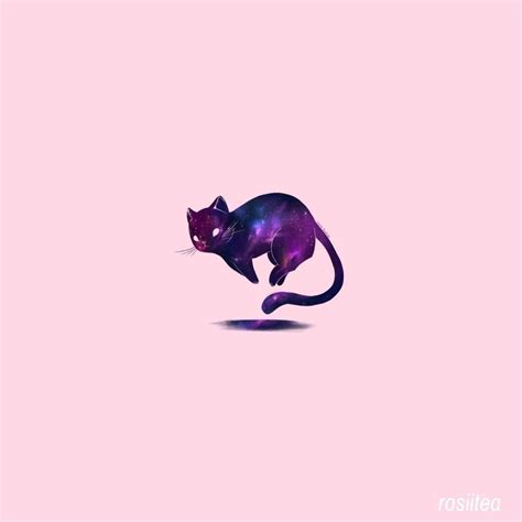 Pink Cat Aesthetic Wallpapers - Top Free Pink Cat Aesthetic Backgrounds ...