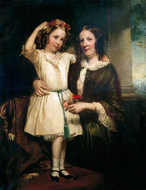 BBC - Your Paintings - A Mother with Her Young Daughter | Портрет ...