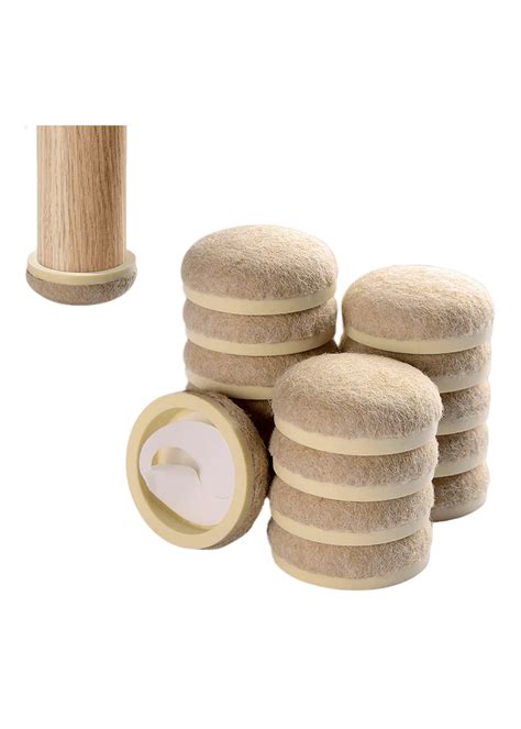 1" Round Self-Stick Formed Felt Furniture Pads--Hebei AAA-Long