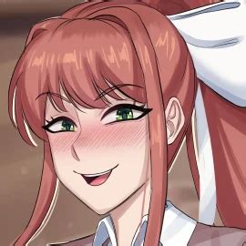 monika feet commission  melondraws  newgrounds