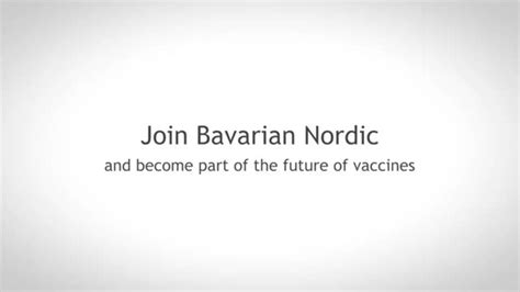 bavarian nordic  bavarian nordic jobindextv