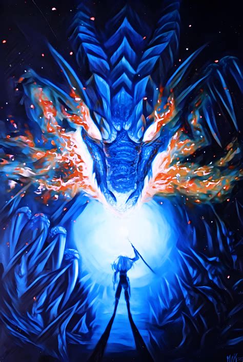 I digitized the latest oil paint art piece Martina did, loved it so