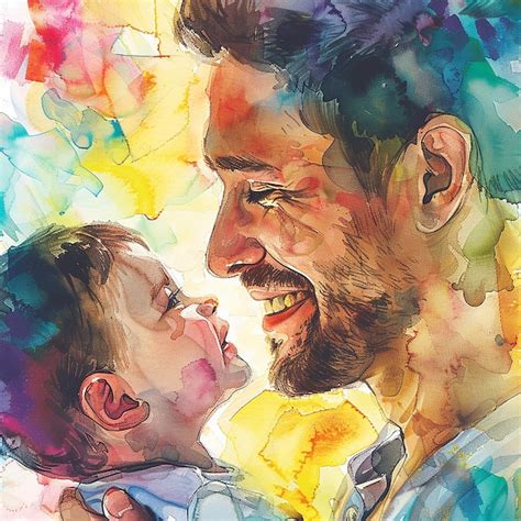 expressive father child art images    freepik