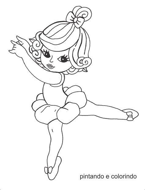 Desenhos De Ballet Para Colorir