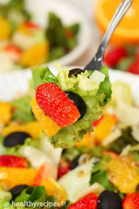mixed greens salad recipe  healthy fun  eat summer salad