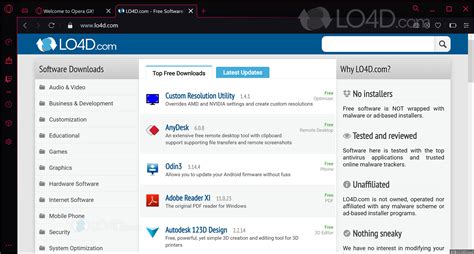 how to unblock websites on opera gx 4