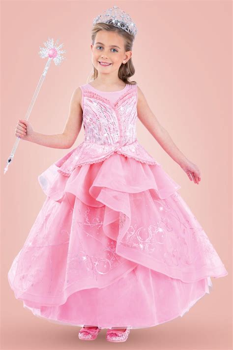 wicked deluxe glinda girls costume chasing fireflies