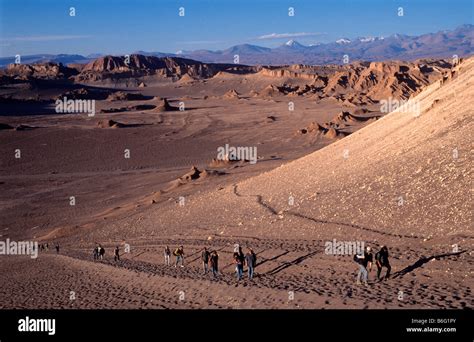 moon valey valle de la luna  atacama desert chile stock photo alamy