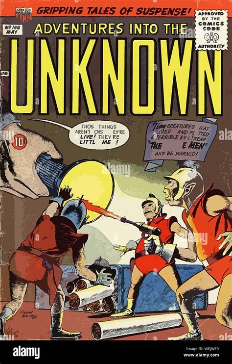 vintage comic high resolution stock photography  images alamy