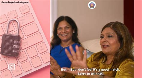 notamatch mumbai police takes   seema aunty  share advice
