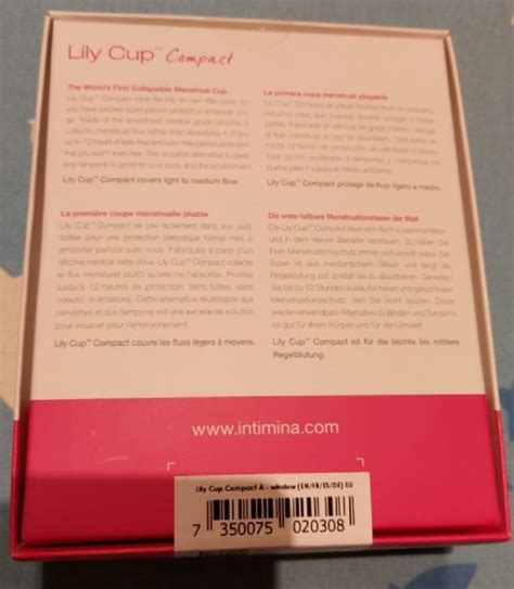 INTIMINA Lily Cup Compact A, menstrualna čašica