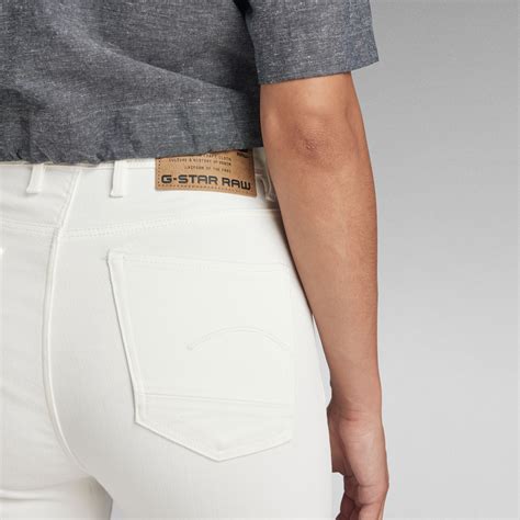 Kafey Ultra High Skinny Jeans | White | G-Star RAW®