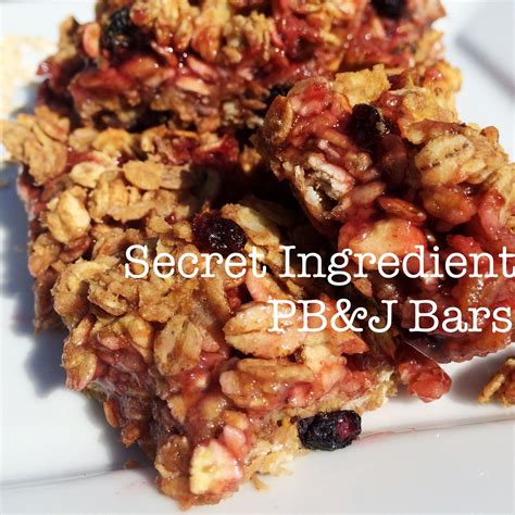 Healthy Peanut Butter & Jelly Bars Recipe
