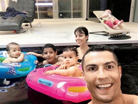 Cristiano Ronaldo posts an adorable message for his twins on their birthday