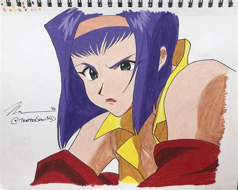 Faye Valentine, art by me : cowboybebop