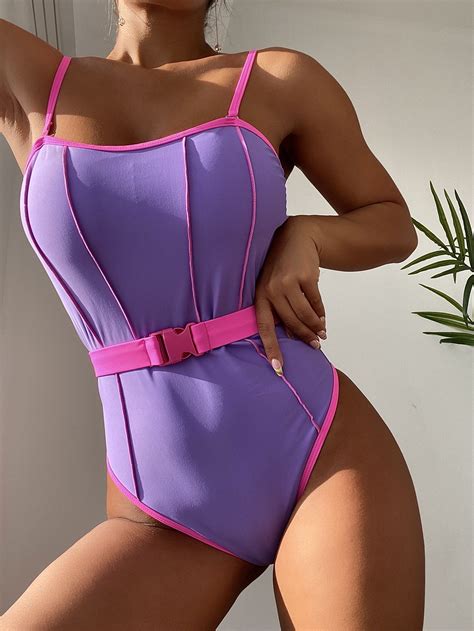 New neon pink swimsuit – Artofit