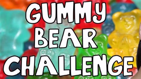 pound gummy bear challenge youtube
