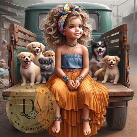 Cuties and Puppies Kids Room Art Digital Download Adorable Puppies