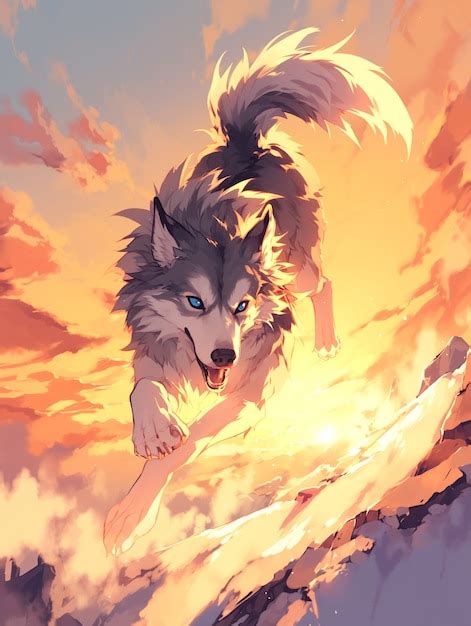 Anime Wolf From Pokemon Images - Free Download on Freepik