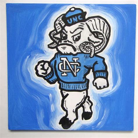 Ali's Art Adventures: UNC Mascot