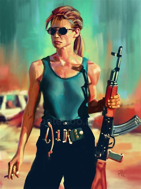 Fusil De Chasse Terminator 2 De Linda Hamilton