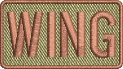 WING - Duty Identifier Patch
