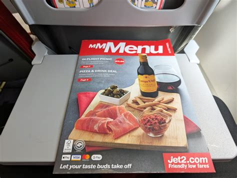 Jet2 Inflight Meals - Information For Passengers