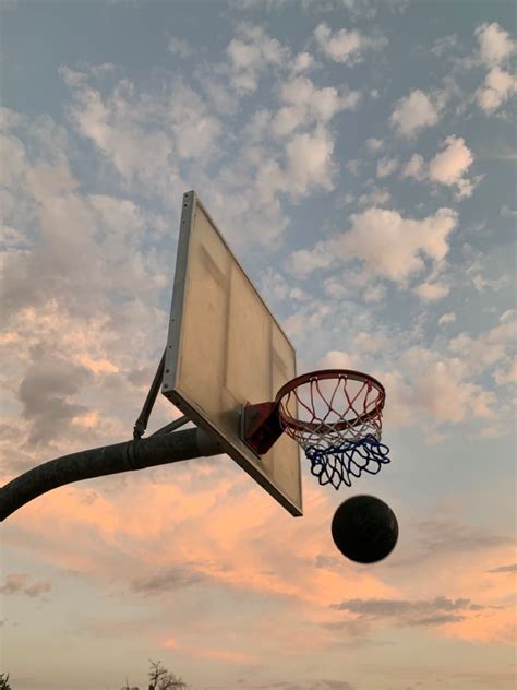 pin  maria  maria basketball photography street basketball sky