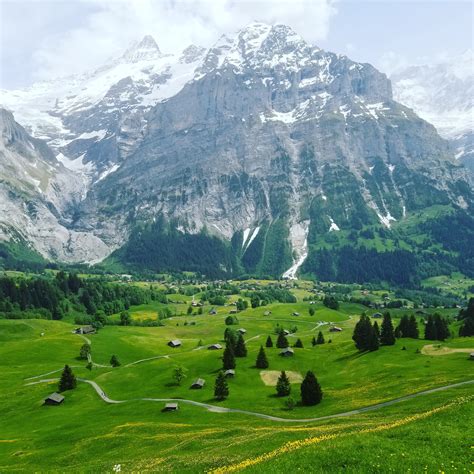 Feels straight out of a fairy tale! Grindelwald, Switzerland. : r/pics