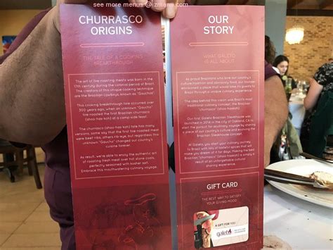 Online Menu of Galeto Brazilian Steakhouse Restaurant, Oakland ...