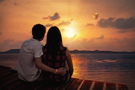 Love Couple Sunset - Free photo on Pixabay