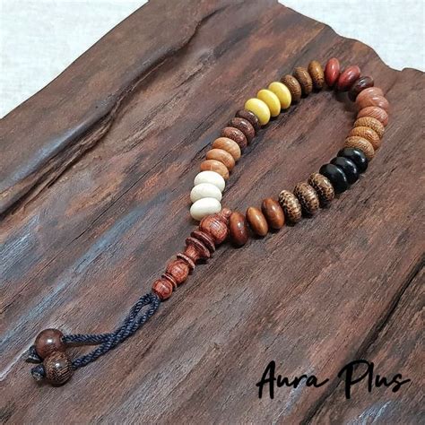 kayu tasbih  types  mixed wood core flatleper  items rare