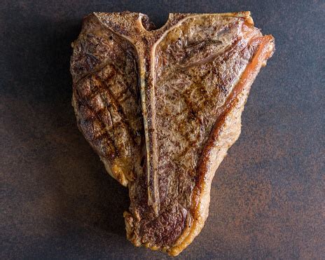 steak  bone steak tibon steak  atas tulang meja coklat tua makro