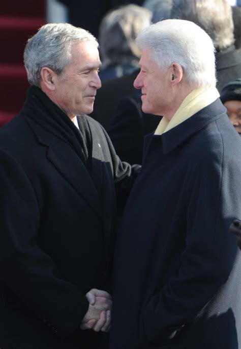 Front Page: Bill Clinton and George W. Bush Book Joint Speech ...