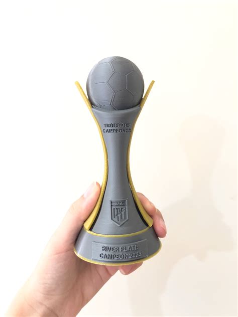 Archivo STL TROFEO DE CAMPEONES - RIVER PLATE 2023 🎉・Idea de impresión