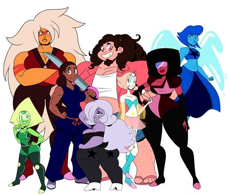 Thicc-Verse: The Crystal Gems by Chillguydraws on Newgrounds