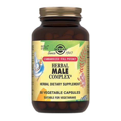 Солгар Травяной комплекс для мужчин (Solgar Herbal Male Complex ...