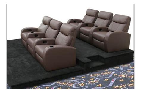 Home Theater Seating | Be Seated Leather Furniture | Michigan