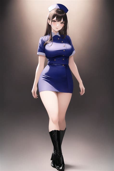 ArtStation - anime nurses wearing boots