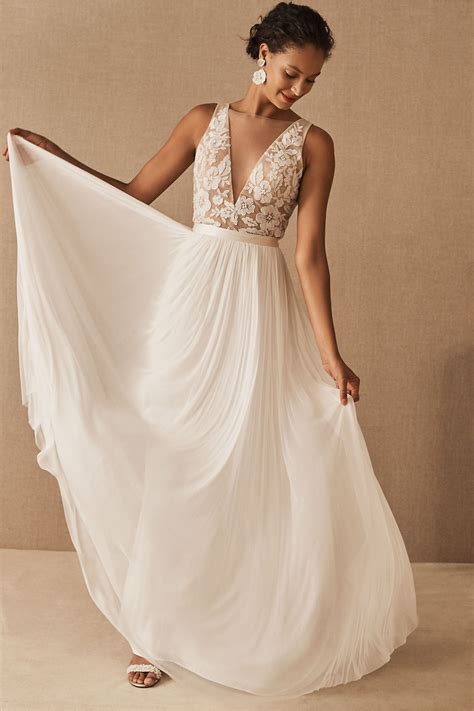 two piece wedding dresses 9