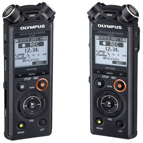 Olympus LS-P4 Rekorder mit FLAC für hochwertigen (Video-)Ton ...