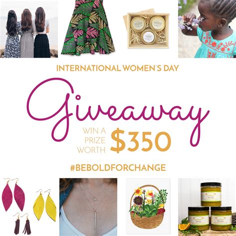 International Women's Day Giveaway