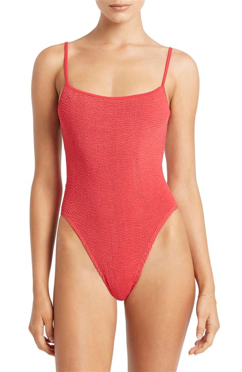 Popular Designer Low Back One Piece Bond Eye Women Swimsuits | Editorialist